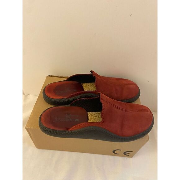 Romika obermaterial 9.5-10 red mule loafers size 40 - Picture 1 of 4